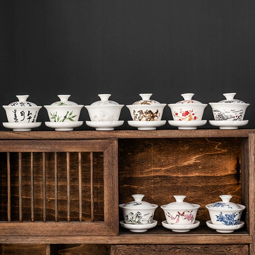 Керамический большой чайный сервиз для домашнего использования, чайная чашка, чай