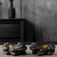 Черный фиолетовый песок 貔貅