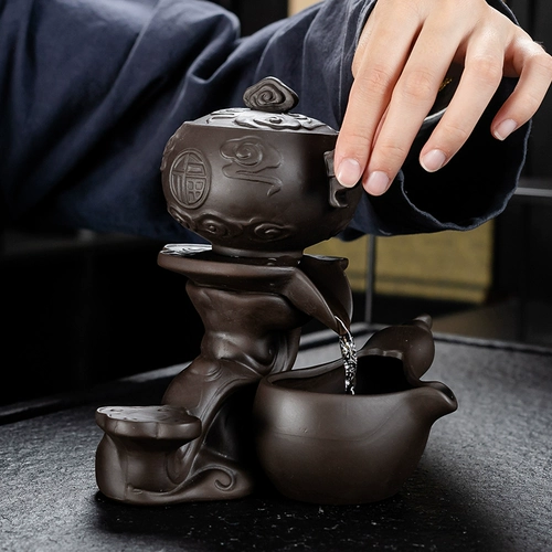 Автоматический чайный сервиз, комплект, чайная чашка, заварочный чайник с аксессуарами