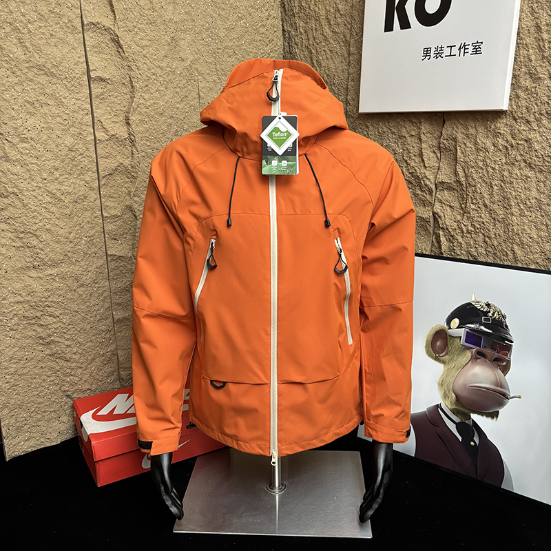 Original 1299! All-Weather Windproof and Water-Repellent! 3D Tailored! Couple Style Outdoor Hooded Softshell Jacket