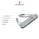 Victorinox Swiss Army Knife Aluminum Featherweight Boxer 84mm Multifunctional Knife Swiss Knife Swiss Sergeant Knife