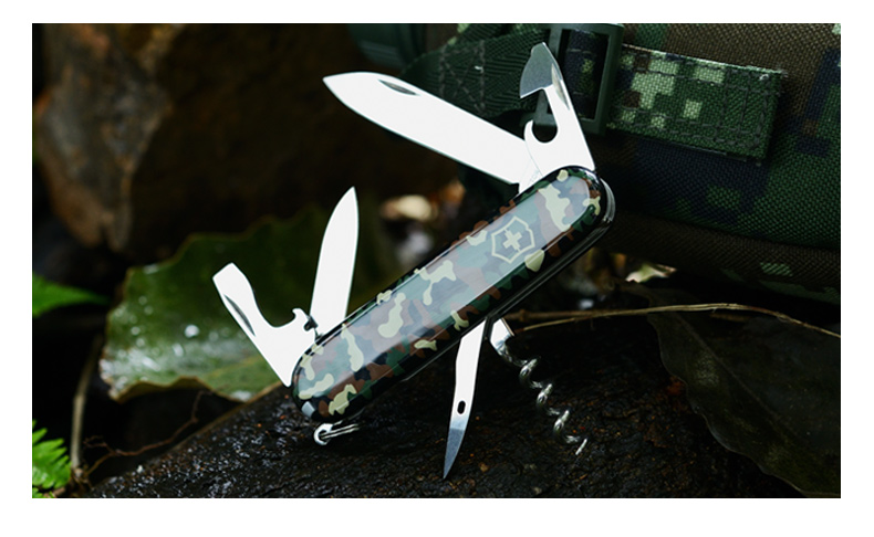 Victorinox Victorinox Thụy Sĩ Army Knife Spartan 91 mét Saber Công Cụ Cầm Tay Đa công cụ