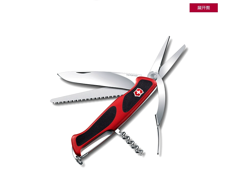 Victorinox Swiss Army Knife New Knight - 71 Trung sĩ 130mm Swiss Army Knife Công cụ ngoài trời Dao đa dụng cụ