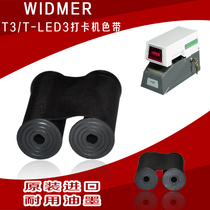 Weimar WIDMER T3 T-LED-3 punch card band punch color band originally installed time stamp color band