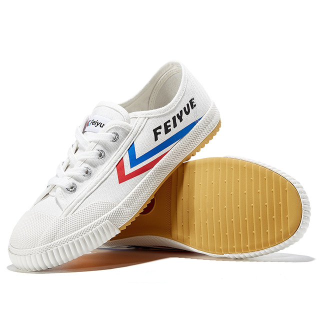 feiyue/feiyue canvas shoes women's shoes spring low-top casual shoes men's and women's classic white shoes 071