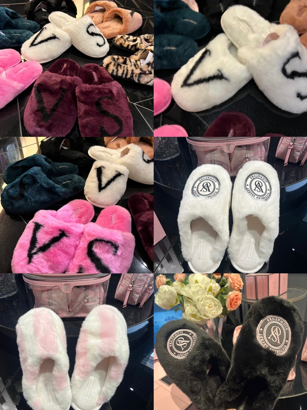 Victoria's Secret Warm and Comfortable Closed-Toe Faux Fur Home Slippers for Women Home Slippers Victoria's Secret Warm and Comfortable Closed-Toe Faux Fur Home Slippers for Women Home Slippers