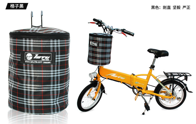 Panier pour vélo LOCCO en toile - Ref 2257650 Image 14