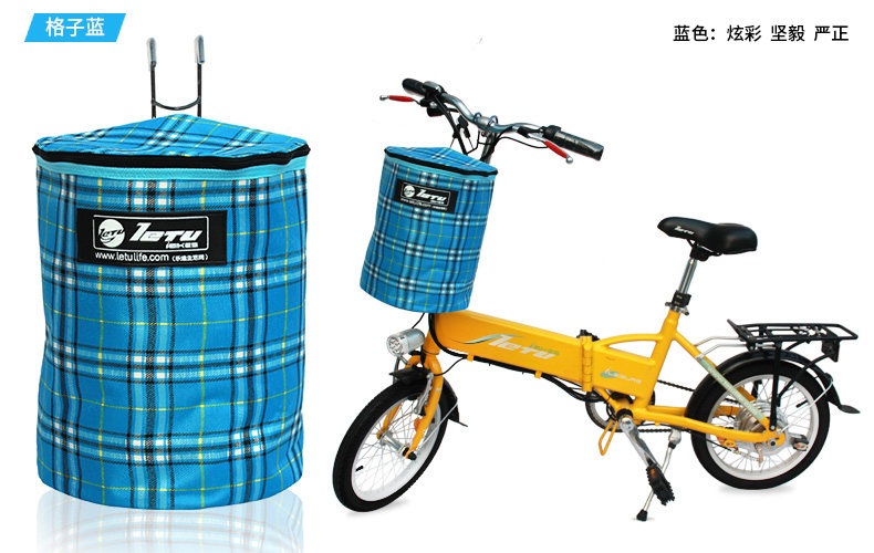 Panier pour vélo LOCCO en toile - Ref 2257650 Image 15