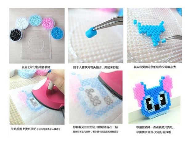 máy là hơi Mini Handmade Hot Khoan Nhỏ Sắt Vải Sticker Điện Sắt Du lịch Chắp vá Đậu Đậu DIY Khô Điện Sắt bàn ủi dry iron