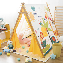 Childrens indoor tent princess girl boy playhouse small house bed and breakfast parent-child interactive separate bed reading corner promotion