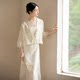 Chuchan new Chinese style women's high-end embossed national style suit summer new top jacket improved version of Hanfu small shirt