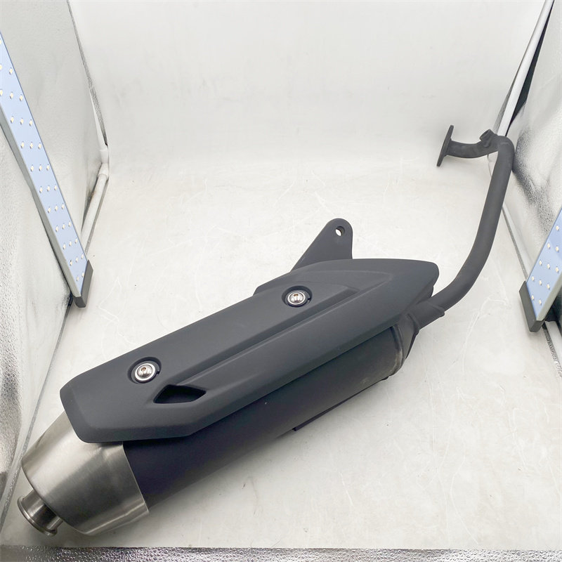 Suitable for AFR125 anti-hot plate muffler cover HJ125T-27 exhaust pipe assembly protective cover tail cover decorative cover