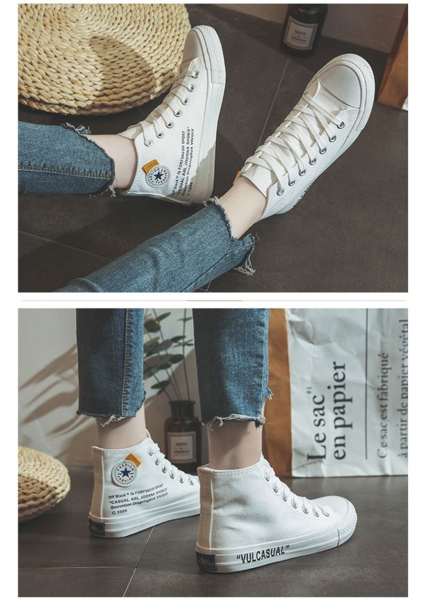 Giày cao gót mới 2018 nữ sinh viên mùa thu retro Phiên bản Hàn Quốc của đôi giày bảng trắng nhỏ hoang dã Harajuku ulzzang triều giày sandals nữ