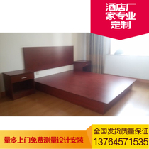 Quick Hotel Single Bed Guest House With Guest Room Large Bed Double Bed Box Punctuate Complete Furniture Manufacturer Direct
