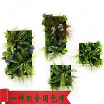 Three-dimensional wall decoration simulation succulent plant wall decoration creative home living room wall wall hanging pendant