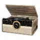 Victrola Bản ghi âm retro retro của người Mỹ ghi âm đài phát thanh sáu trong một băng cassette Bluetooth - Máy hát