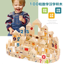 100 Chinese character number building blocks