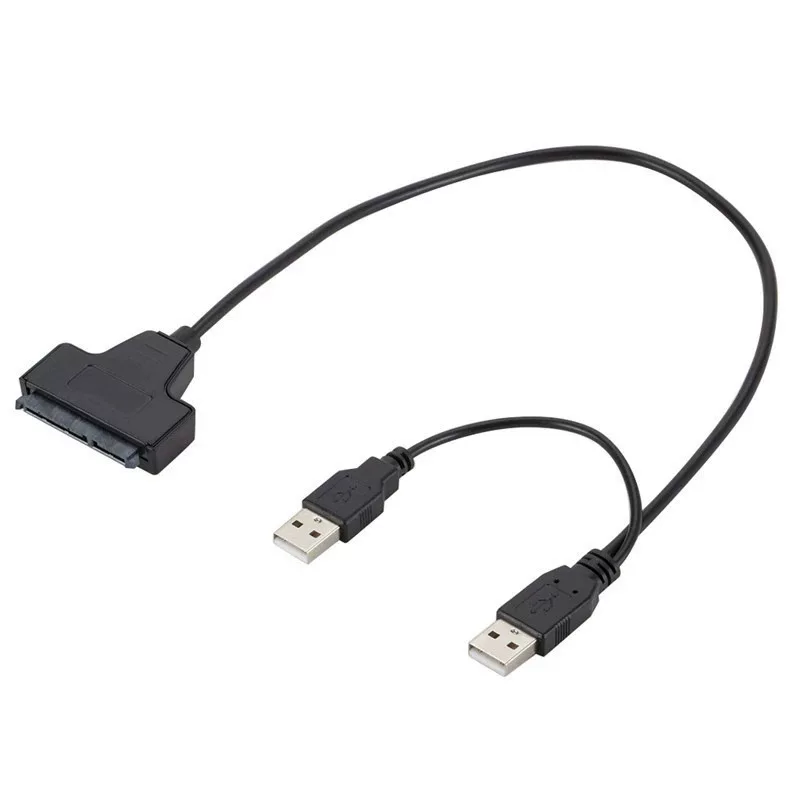 Прямые продажи с завода двойной USB2.0 к SATA Easy Drive/USB 2.0 к SATA Easy Drives/Вращение проводки