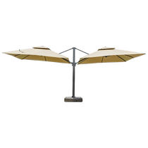 Outdoor parasol courtyard Roman umbrella sentry box umbrella garden large sun umbrella double-headed security property commercial outdoor umbrella