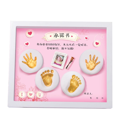 Отпечаток рук, памятные отпечатки рук и ног для новорожденных, подарок на день рождения