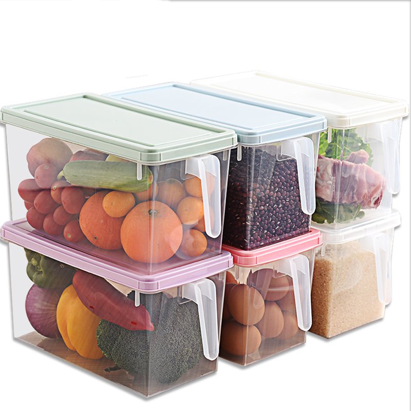 Fridge Containing Box Drawer EGG BOX FOOD FROZEN BOX KITCHEN CONTAINING BOX REFRESHING PLASTIC STORAGE BOX BIG NUMBER