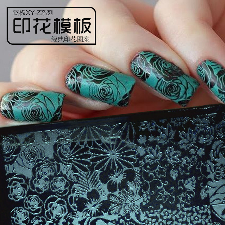 32 Stamping Plates and XY-Z Stamper Nail Art Tool Set - Detail image 3