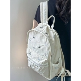 Изысканный рюкзак, вместительный и большой ранец, с вышивкой