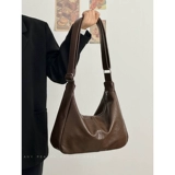 陈慕家 Сумка через плечо, вместительная и большая сумка на одно плечо, из натуральной кожи