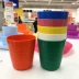 IKEA Cốc nước bằng nhựa Trà cốc Bia Uống cốc nước ép Cup Cup Nhà hàng tự chọn Cup Cup Cup với màu Cup - Tách