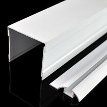 Difford Wardrobe Mounted Track Solid Wooden Door Slide Backing Door Slide Gate Guide Track