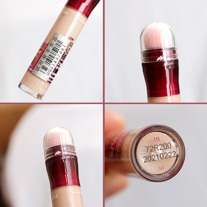 Kem che khuyết điểm Maybelline Eraser bút kem che mắt túi quầng thâm đốm mụn trứng cá bóng tối sửa chữa năng lực làm sáng nổi bật the saem che khuyết điểm