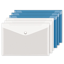 3.8元包邮  互信 透A4明文件袋 10个装