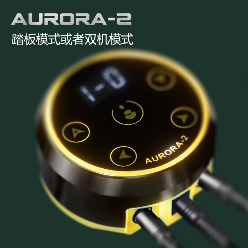 Dragon Artist Tattoo Equipment Aurora Tattoo Power Supply High-Power Tattoo Machine Transformer Tattooing Without Pedal Free Shipping