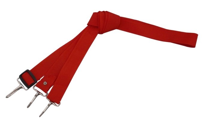 Vĩnh viễn rộng 2.5CM trống đỏ ba móc trống với dây đeo trống snare phụ kiện nhạc cụ bán hàng đặc biệt hộp đựng đàn guitar