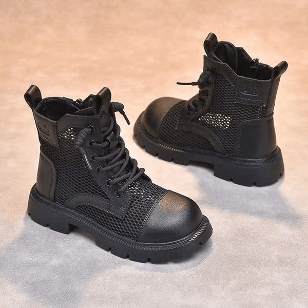 Children's Boots 2026 Autumn and Winter Martin Boots for Girls, Non-Slip Soft Sole, Runway Performance Dance Boots, Breathable Short Boots for Boys — 2