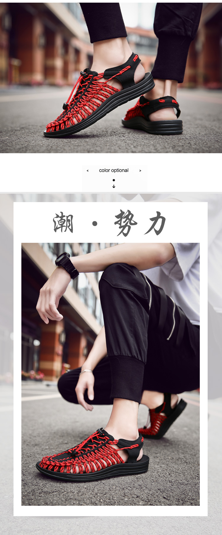 Tongs homme en en tissu - Ref 3449668 Image 27