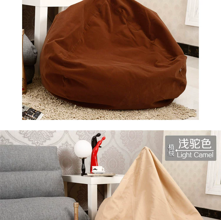 Sofa beanbag đơn tatami lười biếng bao cát mềm đáng yêu bao cát túi ghế đệm cho một chiếc ghế lớn của Nhật Bản - Ghế sô pha