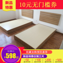 Express hotel bed Hotel bed Standard room bed Full apartment bed Soft bag bed by plate rental room bed furniture customization