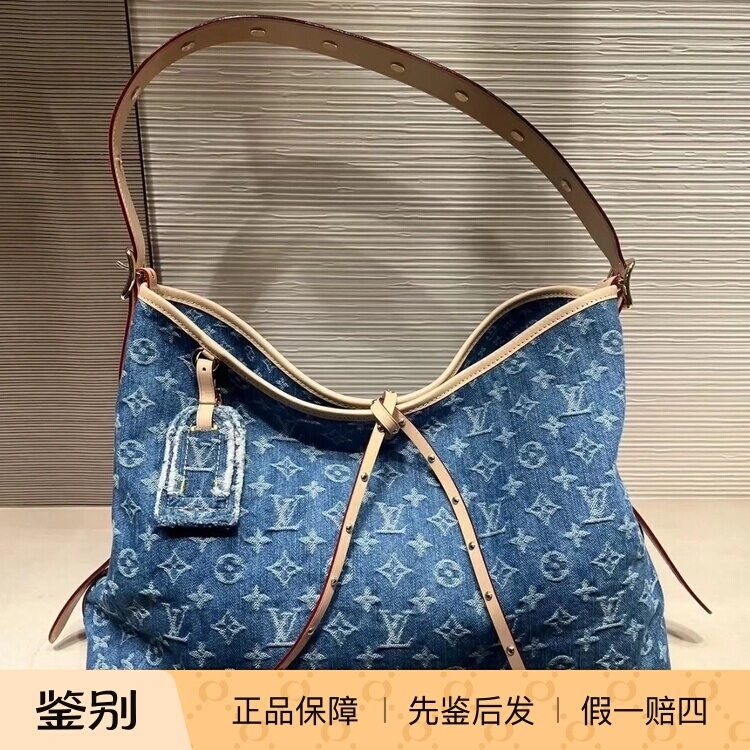 【Kkkk】Lv Louis Vuitton Carryall mm Monogram All-Over Print Shopping Tote Shoulder Bag Medium Size 【Kkkk】Lv Louis Vuitton Carryall mm Monogram All-Over Print Shopping Tote Shoulder Bag Medium Size