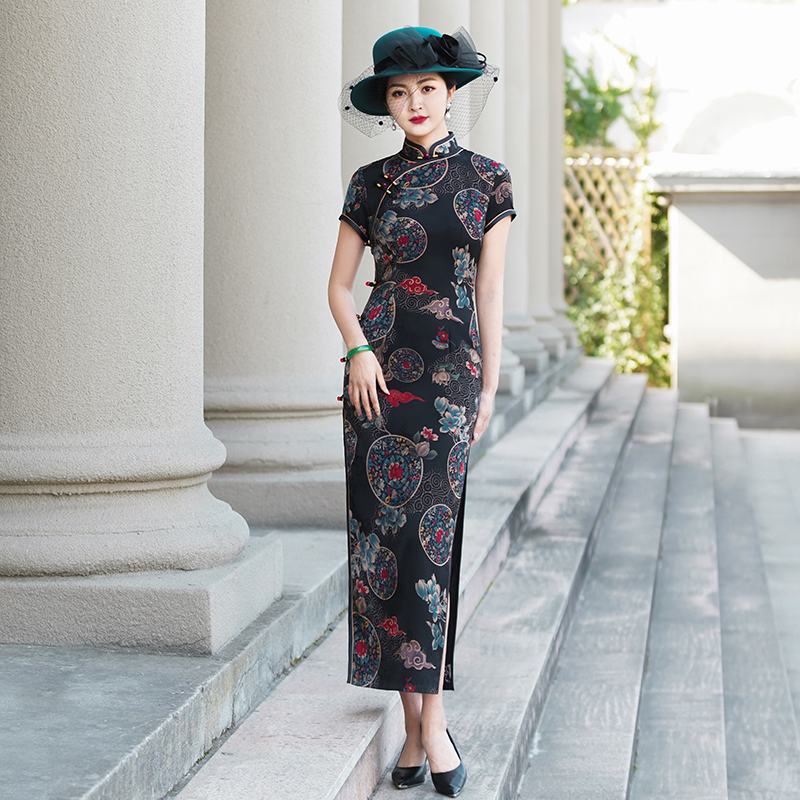  L+Floral 14 (Black)  