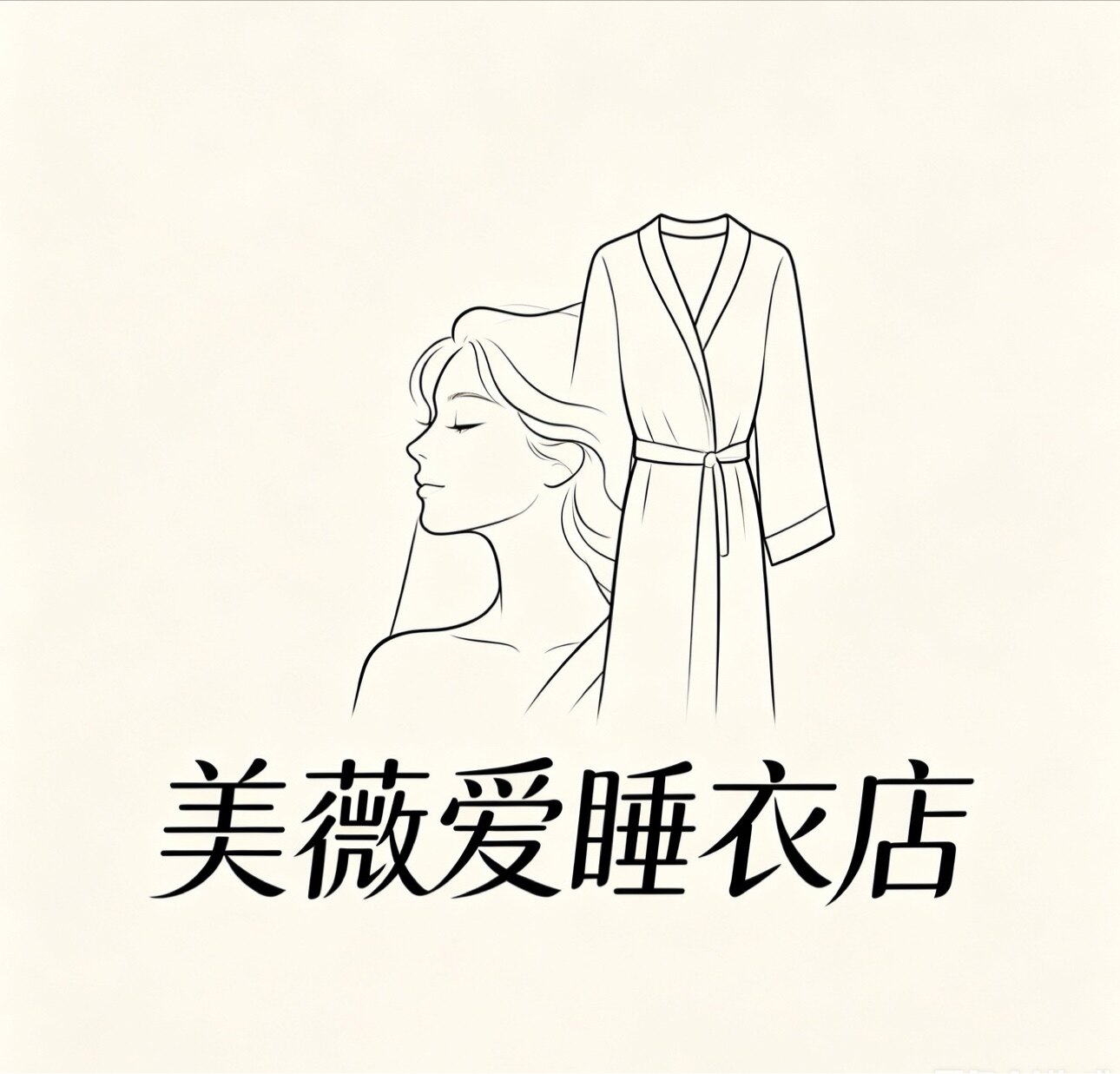 美薇爱衣服服饰店的LOGO