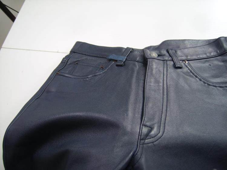 Pantalon cuir homme Première couche de cuir - Ref 1491942 Image 14