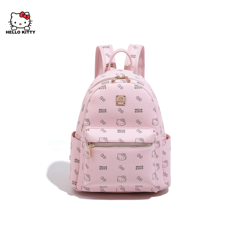 Hellokitty Hello Kitty Backpack, Fashionable Printed Travel Backpack, High-End School Bag for Female Students, Computer Bag