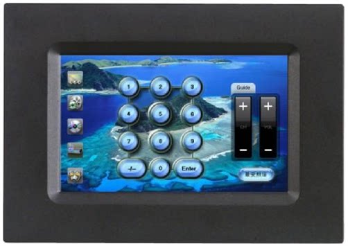 7-inch desktop true color embedded touch screen intelligent controller central control control panel conference room touch screen