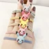 Pikachu Hàn Quốc cá tính anime dây tóc nữ vòng đeo tay nữ sử dụng kép băng cao su phụ kiện tóc dễ thương đầu dây lưới màu đỏ - Phụ kiện tóc