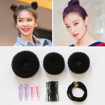 Korean headdress Donuts bobo head hair hair tools flower bracts head Hairband hair accessories