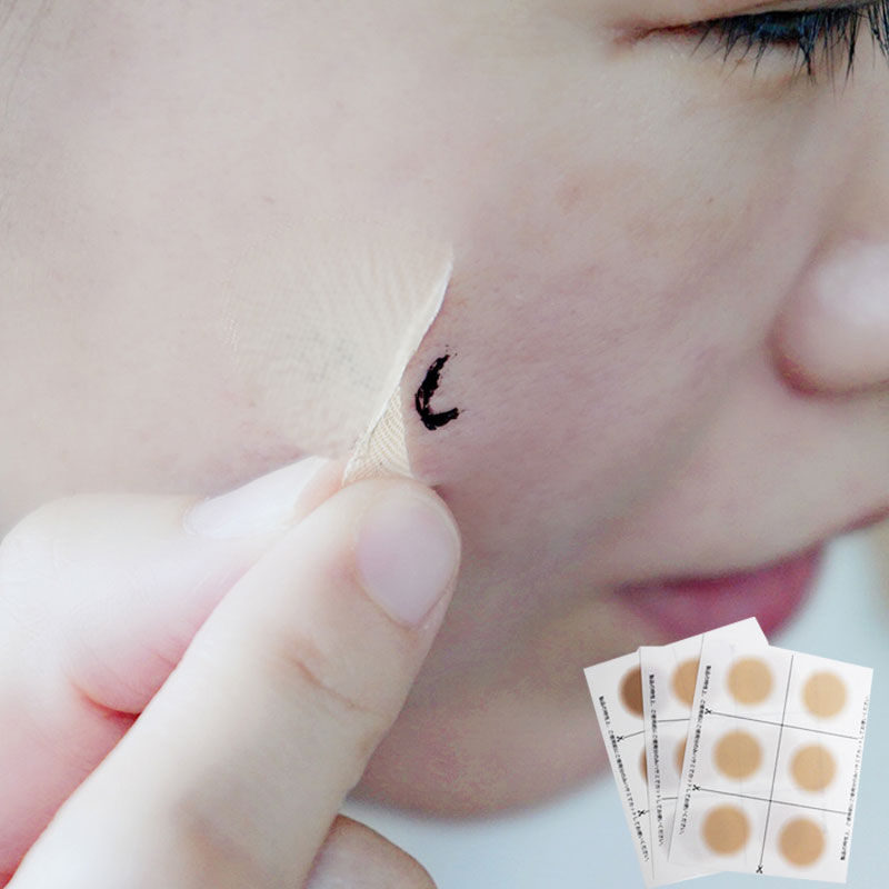 Japan Veil Mark of Flesh Color Cover Black Mole Invisible Face Mole Skin Cover Tattoo flawless Chickenpox Imprint