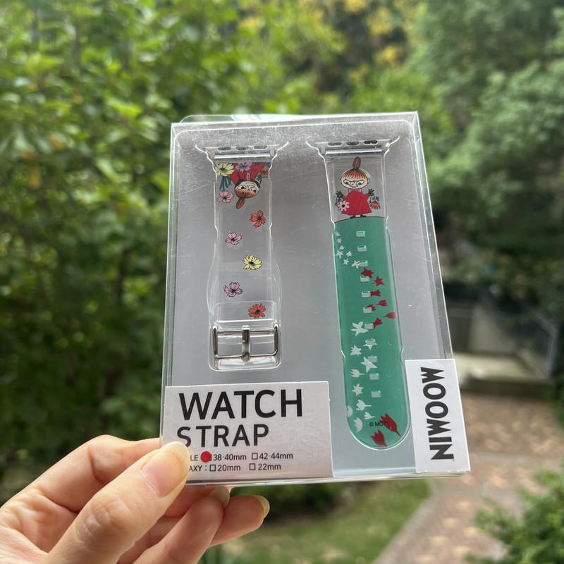 Promotional Offer: Transparent Strap for Apple iWatch 8, Cartoon Replacement Watch Band for Apple Watch 7