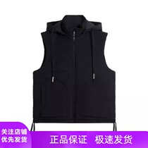 Special offer China Li-Ning Jackie Chan Kung Fu Autumn and Winter Sports Warm Loose Hooded Cotton Vest for Men and Women AMMS009