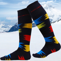 Outdoor ski socks high tube winter windproof warm perspiration thick men and women couples New thick deodorant